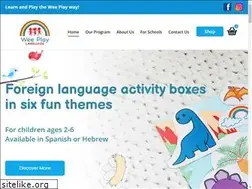 Sites similar to weeplaylanguage.com