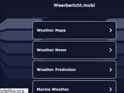 Sites similar to weerbericht.mobi