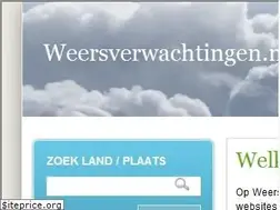 Sites similar to weersverwachtingen.nl