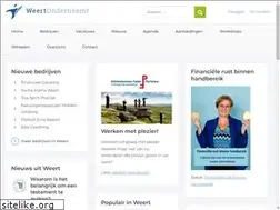 Sites similar to weertonderneemt.nl