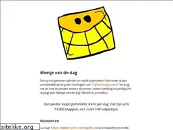 Sites similar to weetjevandedag.net