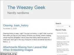 Sites similar to weezey.com