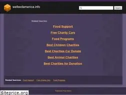 Sites similar to wefeedamerica.info