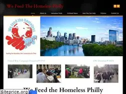 Sites similar to wefeedthehomelessphilly.org