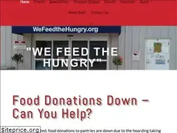 Sites similar to wefeedthehungry.org