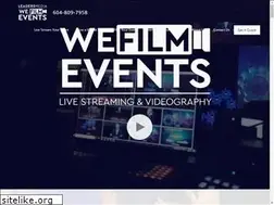 Sites similar to wefilmevents.ca