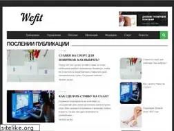 Sites similar to wefit.ru