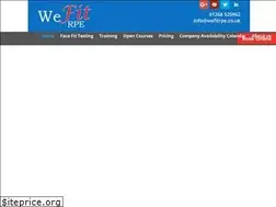 Sites similar to wefitrpe.co.uk