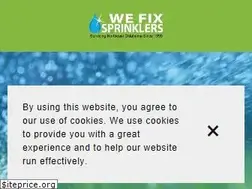 Sites similar to wefixsprinklers.com