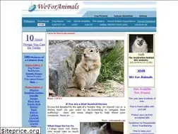 Sites similar to weforanimals.com