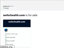 Sites similar to weforhealth.com