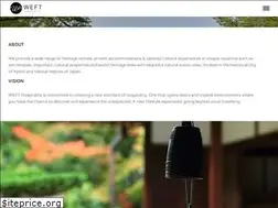 Sites similar to weft-hospitality.com