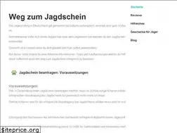 Sites similar to weg-zum-jagdschein.de