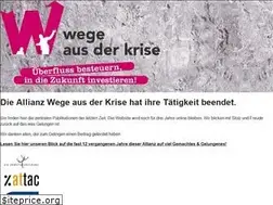 Sites similar to wege-aus-der-krise.at