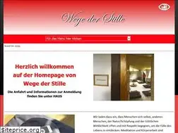 Sites similar to wege-der-stille.de