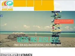 Sites similar to wege-ins-ausland.de