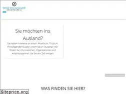 Sites similar to wege-ins-ausland.org