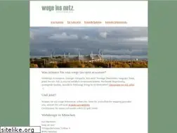 Sites similar to wege-ins-netz.de