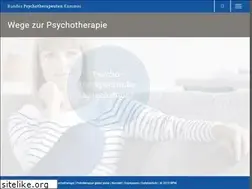 Sites similar to wege-zur-psychotherapie.org