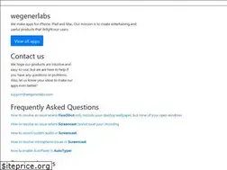 Sites similar to wegenerlabs.com