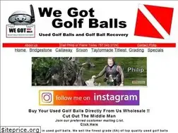 Sites similar to wegotgolfballs.com