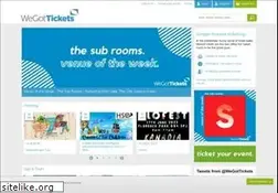 Sites similar to wegottickets.com