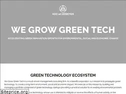 Sites similar to wegrowgreentech.com