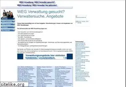 Sites similar to wegverwaltung-gesucht.de