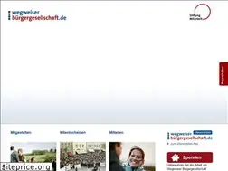 Sites similar to wegweiser-buergergesellschaft.de