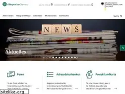Sites similar to wegweiser-demenz.de