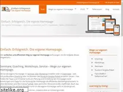 Sites similar to wegweiser-homepage.de