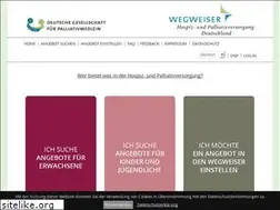 Sites similar to wegweiser-hospiz-palliativmedizin.de