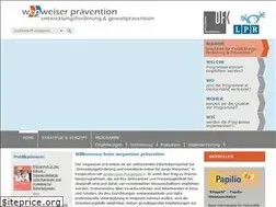 Sites similar to wegweiser-praevention.de