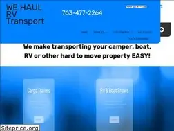Sites similar to wehaulrvtransport.com
