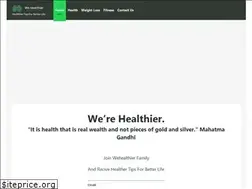 Sites similar to wehealthier.com