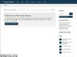 Sites similar to weheardit.stream