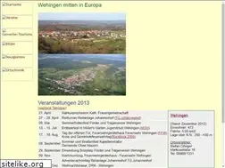 Sites similar to wehingen-saar.de