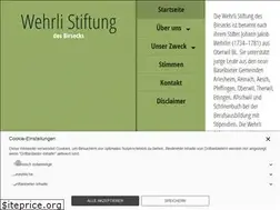 Sites similar to wehrli-stiftung.ch
