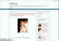 Sites similar to weibo-go.blogspot.com