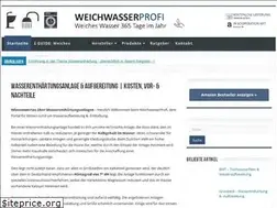 Sites similar to weichwasserprofi.com