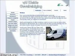Sites similar to weidegevelreiniging.nl