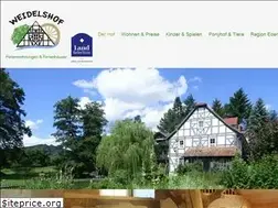 Sites similar to weidelshof.de