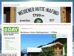 Sites similar to weidener-huette.at