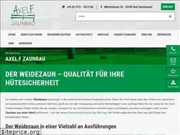Sites similar to weidezaun-bau.de