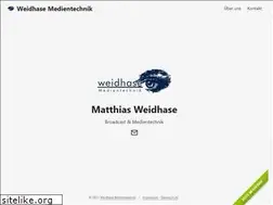 Sites similar to weidhase-medientechnik.de