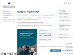 Sites similar to weigertkunde.de