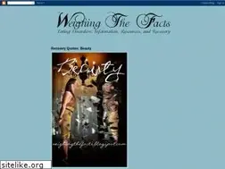 Sites similar to weighingthefacts.blogspot.com