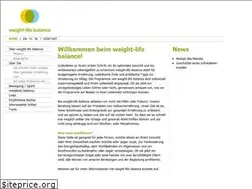 Sites similar to weight-lifebalance.ch