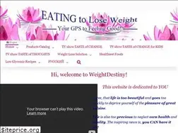 Sites similar to weightdestiny.com