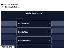 Sites similar to weightever.com